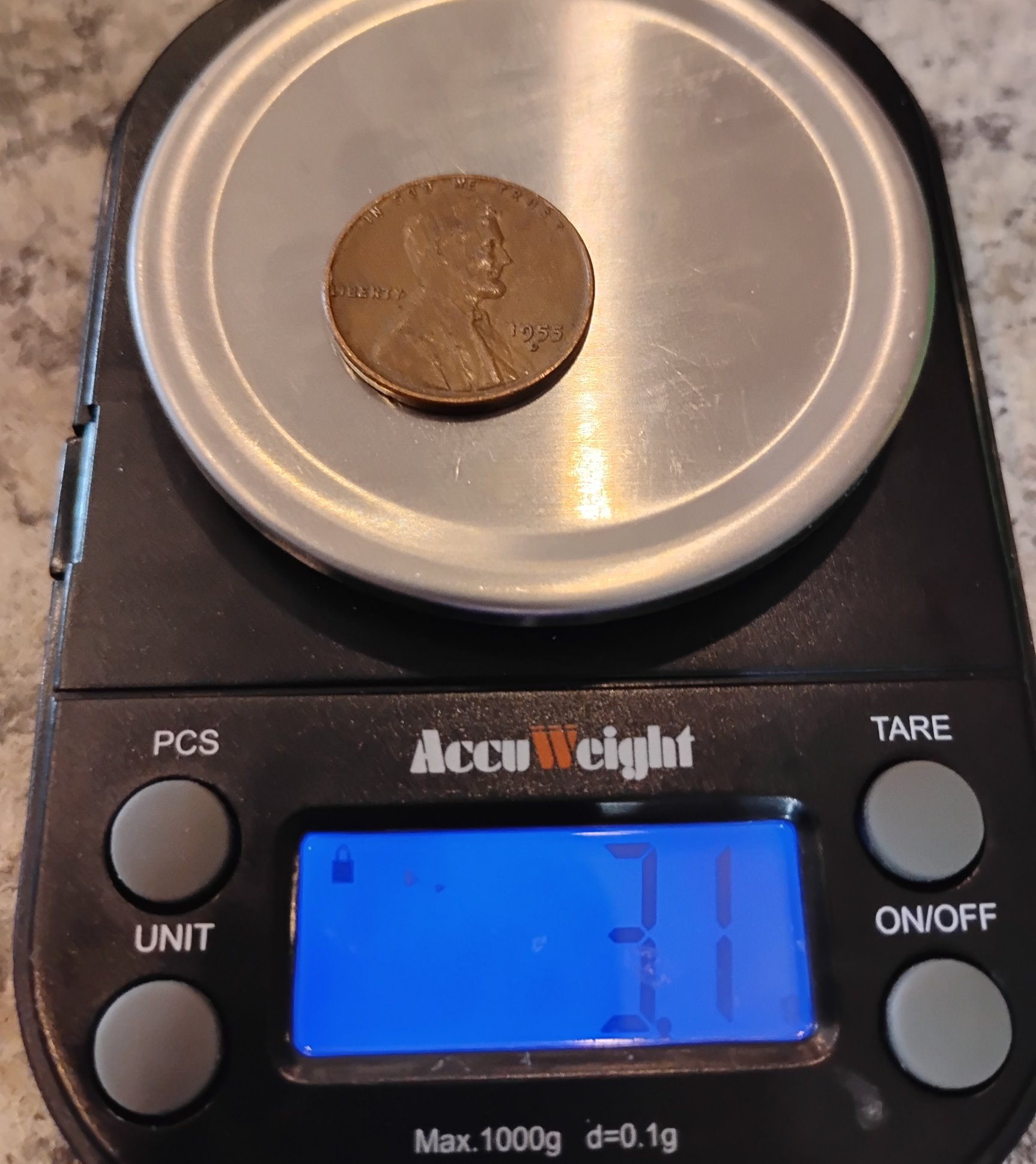 Found-A-Worn-1920-Wheat-Cent-That-Weighs-1.9-Grams